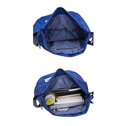 KAUKKO Drawstring Sports Backpack Gym Yoga Bag Shoulder Rucksack for Men and Women(3031-2-BLUE) - color: Blue3031-2