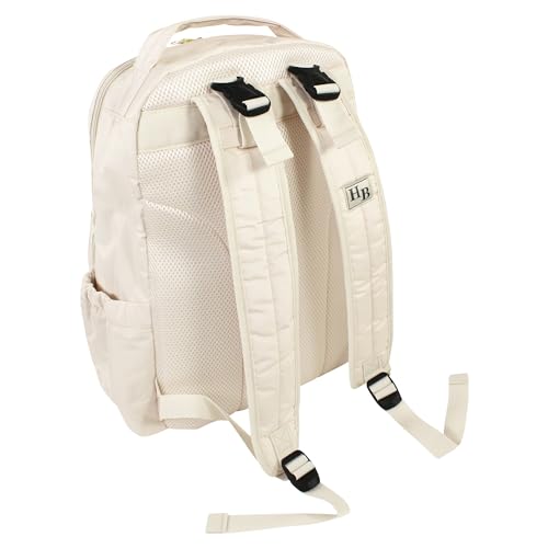 Hudson Baby Unisex Baby Premium Diaper Bag Backpack and Changing Pad, Beige, One Size - color: Beige