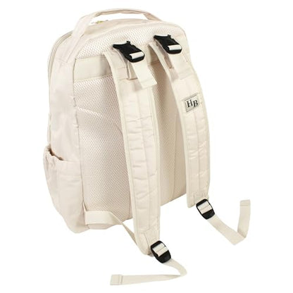 Hudson Baby Unisex Baby Premium Diaper Bag Backpack and Changing Pad, Beige, One Size - color: Beige