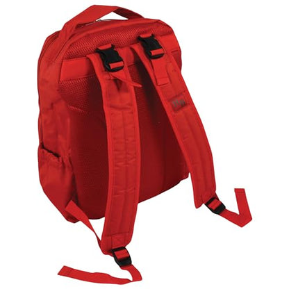 Hudson Baby Unisex Baby Premium Diaper Bag Backpack and Changing Pad, Red, One Size - color: Red