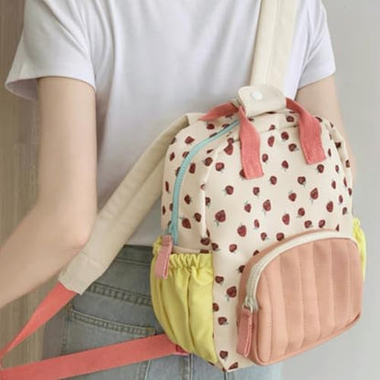 toddler backpacks for girls 2-4 strawberry mini preschool backpack cute kindergarten backpack（pink） - style: Strawberry