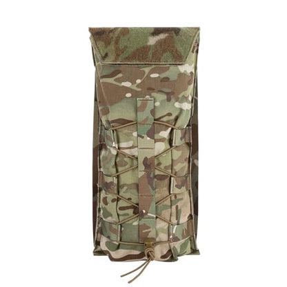 PETAC GEAR 1.5L / 3L Tactical Hydration Pack，Molle Carrier Pouch for 50 oz /100 oz Hydration Bladder Daypack Water Backpack. - color: MC, size: 3L bag only
