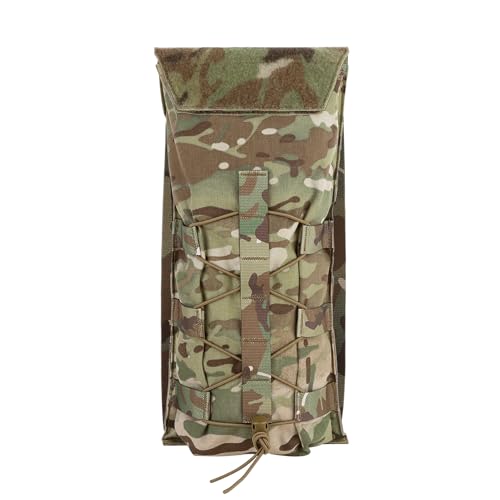 PETAC GEAR 1.5L / 3L Tactical Hydration Pack，Molle Carrier Pouch for 50 oz /100 oz Hydration Bladder Daypack Water Backpack. - color: MC, size: 3L bag only