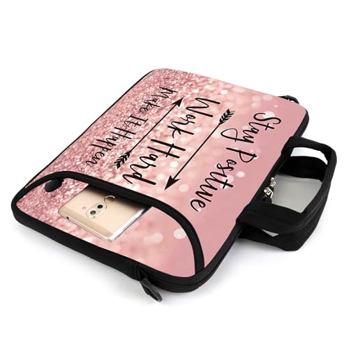 17" Shoulder Bag Adjustable shoulder strap Laptop sleeve Carrying case with mouse and power adapter storage bag (RYDJD-4) - color: Rydjd-4