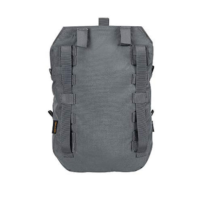 EXCELLENT ELITE SPANKER Tactical MOLLE Hydration Pack for 3L Hydration Water Bladder Molle Vest Accessory - color: Grey