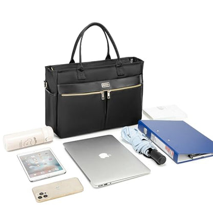 Rabjen Nurse Tote Bag, Laptop Work Bag, Medical Supplies Shoulder Bag for Home Health Care and nursing student