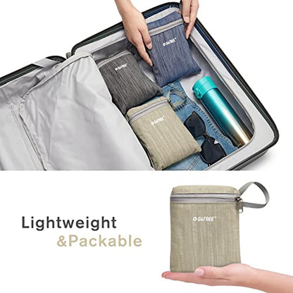 G4Free 10L/15L Hiking Backpack Lightweight Packable Hiking Daypack Small Travel Outdoor Foldable Shoulder Bag - color: Beige, size: 10L