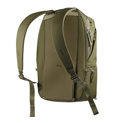 Urth Arkose 20L Backpack – 15” Laptop Bag, Weatherproof + Recycled (Green) - color: Green