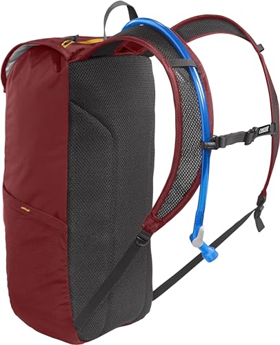 CamelBak Arete 18 Hydration Pack Backpack with 50oz Crux Reservoir, Ultralight Hiking Daypack - color: Rosewood
