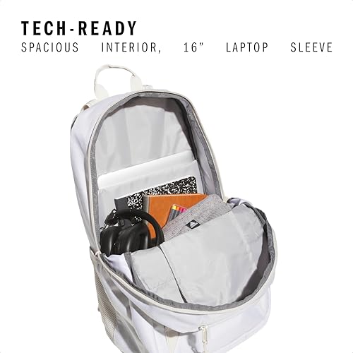 adidas Excel 7 School Backpack for Laptop, Gym and Travel, 34L, Twill Alumina/Trace Brown/7.5, OSFA - color: Twill Alumina/Trace Brown/7.5, size: One Size