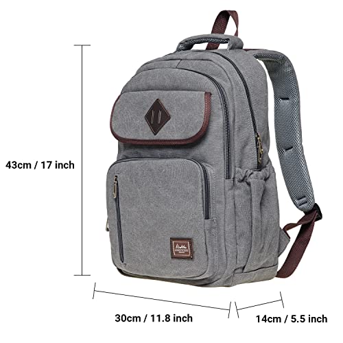 KAUKKO Casual Daypacks&multipurpose backpacks,Outdoor Backpack,Travel Casual Rucksack,Laptop Backpack Fits 15" - color: 17-grey