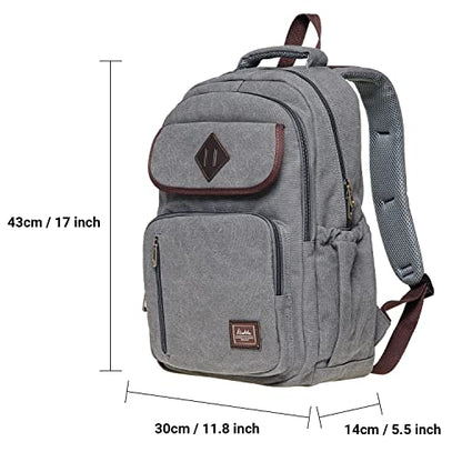 KAUKKO Casual Daypacks&multipurpose backpacks,Outdoor Backpack,Travel Casual Rucksack,Laptop Backpack Fits 15" - color: 17-grey