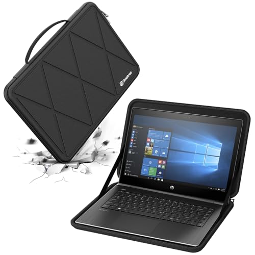 Smatree Hard EVA Protective Sleeve Case Compatible for 11.6 inch HP Pro x360 Fortis 11 G11/G10/G9, HP Fortis 11 G9 Q/x360 11 G3 J, Chromebook 11 G9/x360 11 G4 Laptop Bag (X8017T) - color: X Series-Black, size: For 11.6 inch HP Pro x360 Fortis 11 G11(X8017