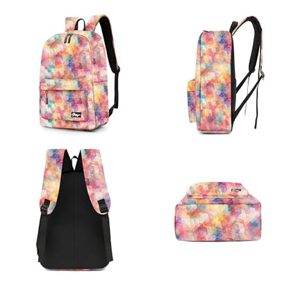 simple portable backpack, student backpack, outdoor leisure bag, computer bag (52cge) - color: 52cge
