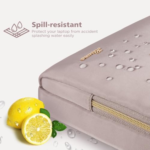 KIZUNA Laptop Bag 15.6 Inch Computer Shoulder Case Sleeve Briefcase For MacBook Air 15 M2/MacBook Pro 16 M3-M1/16 Lenovo Legion Slim 5i Gen 8/Legion Pro 5/Gaming 3i/Slim 3i/IdeaPad 3i/HP,Khaki - color: Khaki, size: 15-15.6 Inch