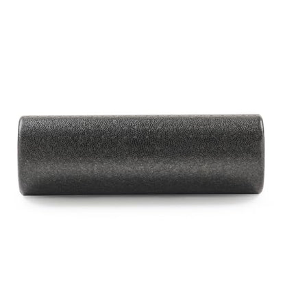 Sunny Health & Fitness High-Density Foam Roller 12" to 36", for Stretching & Muscle Recovery – Black, Blue, Pink - color: Black, size: 18-Inch