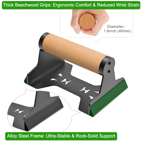 SELEWARE Home Gym Strength Training Bundle: Pull Up Bar for Doorway & Wood Push Up Bars, Calisthenics Equipment for Full Upper Body Workout, Supports 600lbs