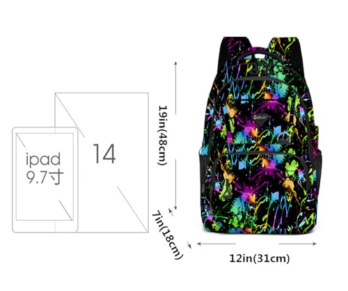 Casual Lightweight Backpacks for Boys & Girls, School Bookbags, 15 "Laptop Backpack, Travel Bag (213htcai) - color: 213htcai