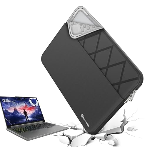 Smatree 13 inch Laptop Sleeve for Lenovo 13w Yoga, Protective Laptop Case with Accessory Pocket, YKK Zipper, Patented Super Corner Design (E437) - color: Elite-Black, size: for 13 inch Lenovo 13w Yoga(E437)