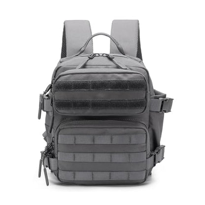 9L Mini Backpack for Men and Women, Small Backpack for Gym Hiking Travel Sports Running (Gray) - color: 9l-gray
