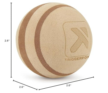TRIGGERPOINT Foam Massage Ball - Deep Tissue Relief for Muscle and Joint Pain - Mimics Therapist's Hands - Targets Small Muscle Tightness - Lightweight & Easy to Clean - style: MB1 ECO BALL