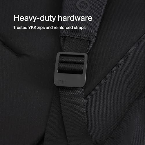 Urth Arkose 20L Modular Camera & Laptop Backpack - Water Resistant, Anti-Theft, Recycled Bag for DSLR, 13-16 Inch Laptop in Black - color: Black