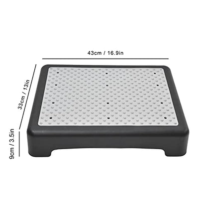 Anti Slip Riser Step Stool, Portable Stackable Safety Step Half Step Stool for Elderly Indoor Outdoor Assistive Devices