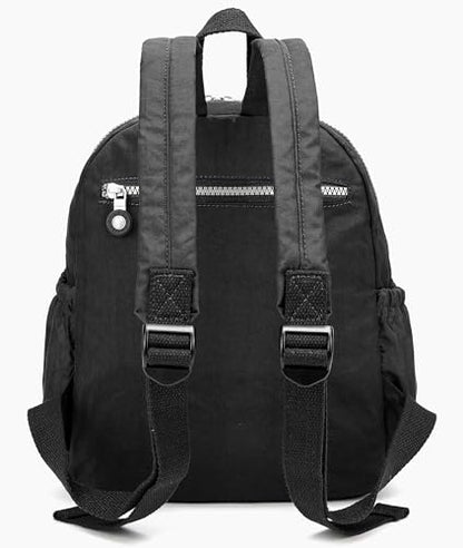 Mini Hiking Waterproof Backpack Purse for Women and Men,Travel Backpack 5L - color: Black