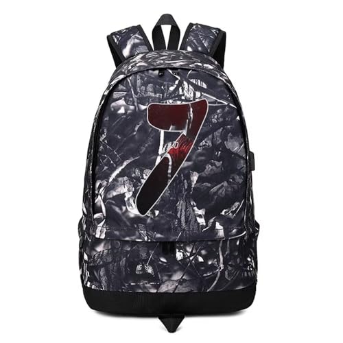 Soccer Player 7 Ball Storage Backpack Sports Equipment Depositary Multifunctional Bag For Men Women - color: Grey - 2