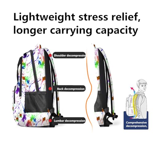 Casual Lightweight Backpack 15" Laptop Backpack school bag-213btcai | School Bookbag, Travel Bag,for Boys & Girls,Travel Backpack - color: 213btcai