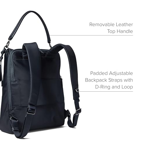 TUMI Voyageur Leigh Backpack/Tote Black/Gunmetal One Size - color: Black