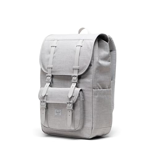 Herschel Supply Co. Herschel Little America Mid Backpack, Grey Crosshatch (Limited Edition), Mid-Volume - 21L - color: Grey Crosshatch (Limited Edition), size: Mid-Volume - 21L