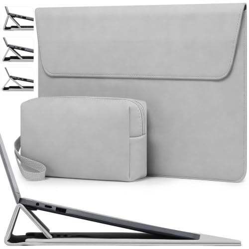 HYZUO 13 Inch Laptop Sleeve PC Case for MacBook Pro 13 M2 M1 2026-2016, 13" MacBook Neo 2026 A3404, MacBook Air 13 M5 A3449 M4 M3 M2 M1 2026-2018, 13" iPad Pro/Air, Surface Pro, XPS 13, Light Gray - color: Light Gray, size: 13 Inch