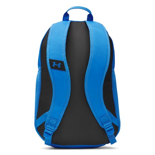 Under Armour Unisex Hustle Sport 6.0 Backpack, (402) Blue Atlantis/Black/Metallic Silver, One Size Fits Most - color: (402) Blue Atlantis / Black / Metallic Silver, size: One Size Fits Most