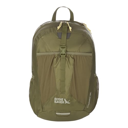 Eddie Bauer Stowaway Packable Backpack | Travel | Outdoor | Lightweight | Foldable | Durable | Ripstop Polyester | 30L - Irish Green - color: Irish Green, size: 30L