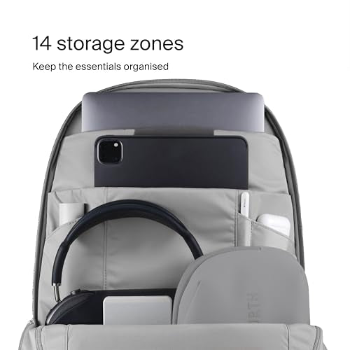 Urth Arkose 20L Modular Camera Backpack – for DSLR, Lens, 15/16” Laptop, Weatherproof + Recycled (Stone Grey) - color: Stone Grey