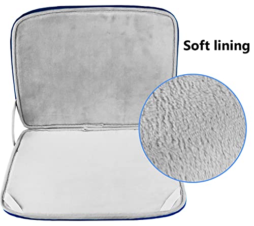 Laptop Case 14 inch, Shockproof Protective Computer Cover Flip Case Briefcase Carrying Bag Compatible with 14" HP, Lenovo, Asus, Acer, Notebook, Chromebook Computer, Blue - color: Blue, size: 14 Inch
