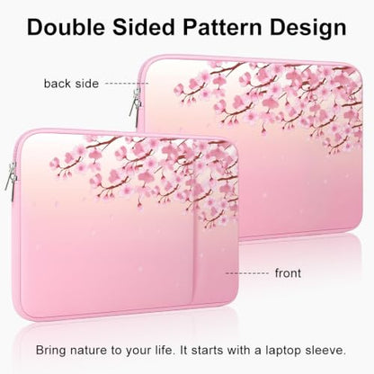 Laptop Sleeve Case for 2026 MacBook Neo 13 Inches A3404 - color: Sakura Pink, size: 13 x 9 x 0.8 inches