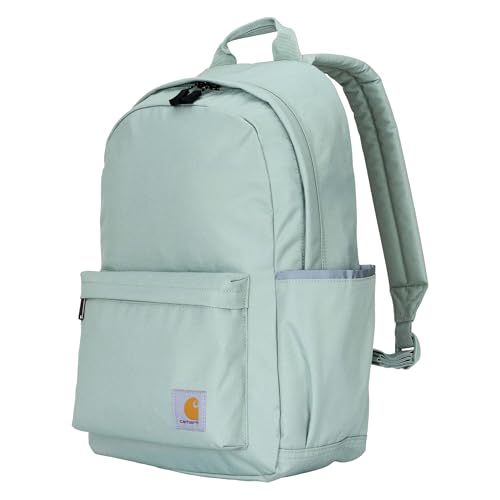 Carhartt 21L Classic Laptop Backpack, Water-Resistant Pack W/ 15" Laptop Sleeve and Organizational Compartments, Seabrook - color: Seabrook, size: One Size
