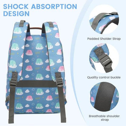 Diaper Bag Backpack, Large Baby Nappy Bags with Portable Changing Pad for Boys and GirlsMultifunction Travel Baby Bag for Moms Dads, Shower Gifts Waterproof and Stylish - color: Blue