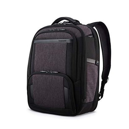 Samsonite Pro Slim Backpack, Shaded Grey/Black, One Size - color: Shaded Grey/Black