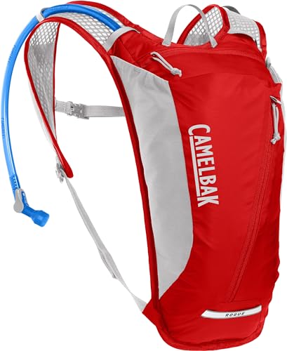 CamelBak Rogue Light 7 Hydration Backpack with Crux Reservoir, Lightweight Ventilated Design for Biking and Hiking - color: Red