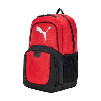 Puma Evercat Contender 3.0 Backpack Bag, Red, OS - color: Red, style: Contender Backpack With Laptop Sleeve, Item Organizer & Media Pocket
