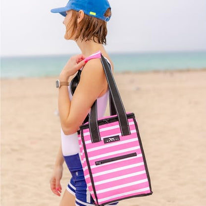 SCOUT Pleasure Chest - Soft, Lightweight, Insulated Cooler, Fits 5 Wine Bottles, Cooler for Beach, Pool, Boat, and Picnics - color: Catch of the Day