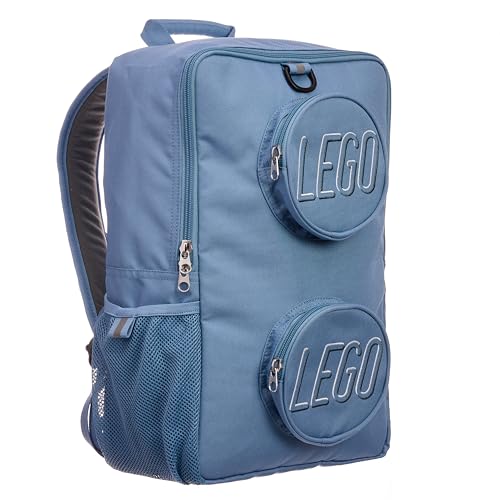 LEGO Brick Backpack, Sand Blue - color: Sand Blue