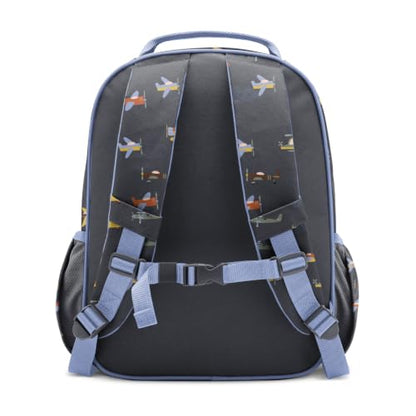 Simple Modern Medium Toddler Backpack for School Girls and Boys | Kindergarten Elementary Kids Backpack | Fletcher Collection | Kids - 15" tall | Wheels Up - color: -Wheels Up, style: Kids Medium