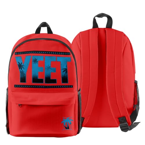 Jey USO Yeet 3D Fashion Backpack Printed Multi Zipper Pack Casual Bag (7) - color: 7