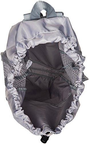 Speedo Unisex-Adult Drawstring Deluxe Ventilator Mesh Equipment Bag - color: Frost Grey