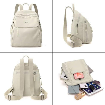 Backpack for Women Ladies Casual Daypack Light Weight Small Backpack Purses Daily Backpack Orange - color: Orange