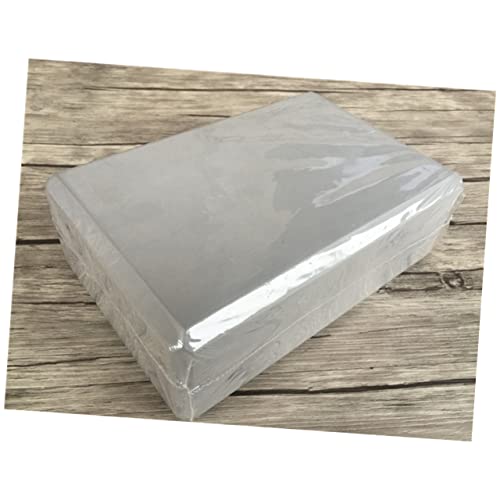 VICASKY 2pcs Yoga Block Anti-skid High Density Eva Rectangular Yoga Accessories for Stability and Support for Beginners and Restorative Poses Grey